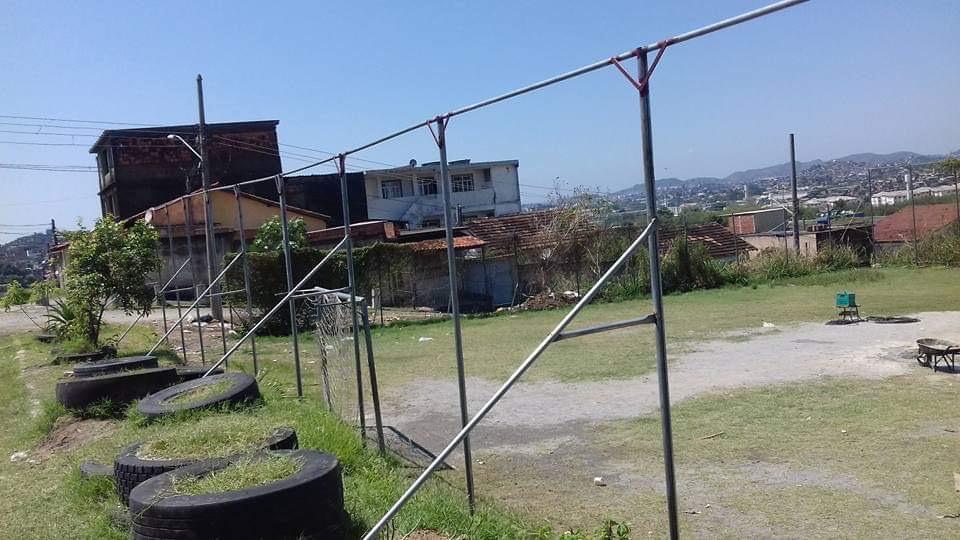 Alambrado para campo de futebol